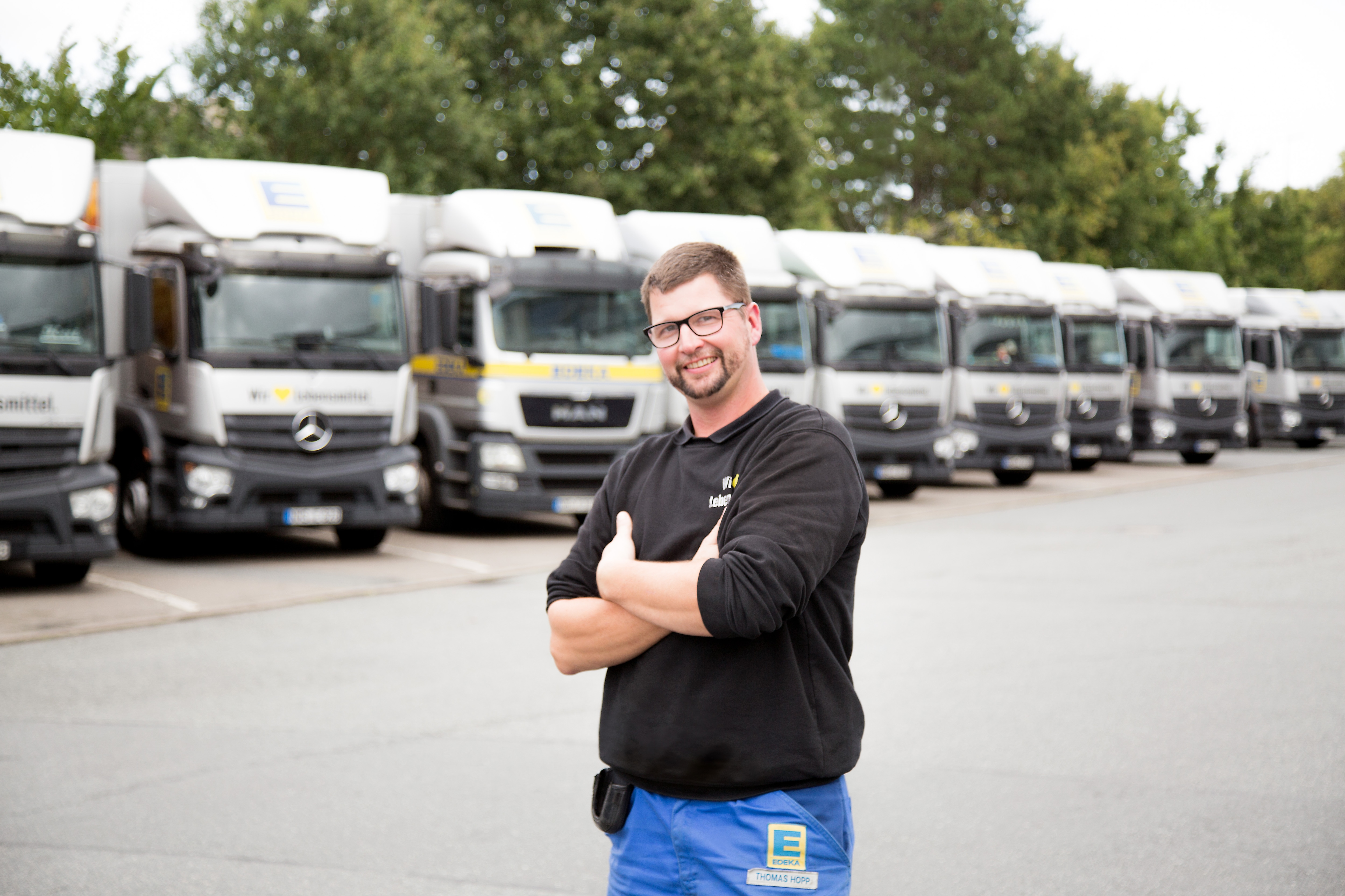 Berufskraftfahrer EDEKA Thomas Hopp