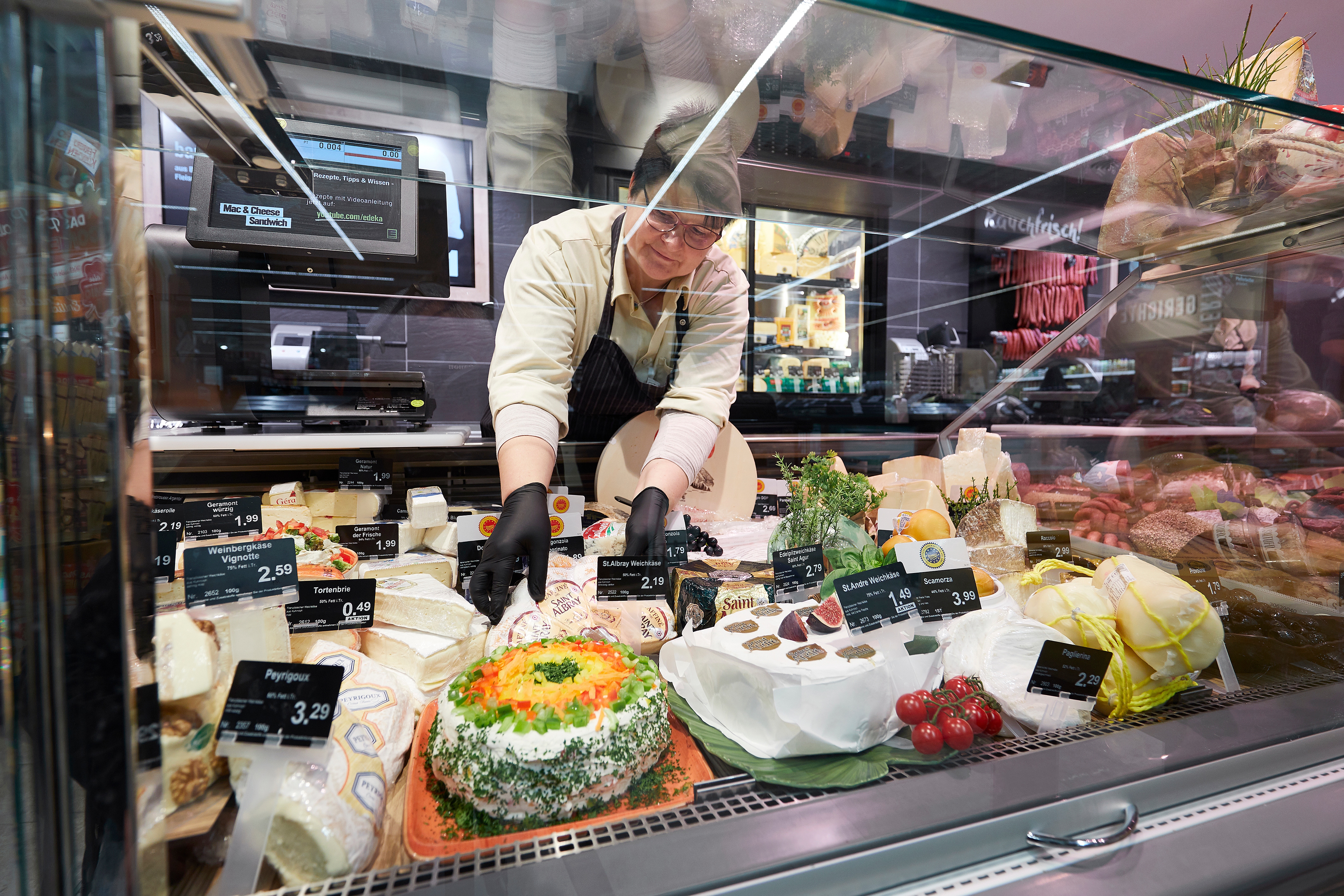 Käsetheke EDEKA Remchingen