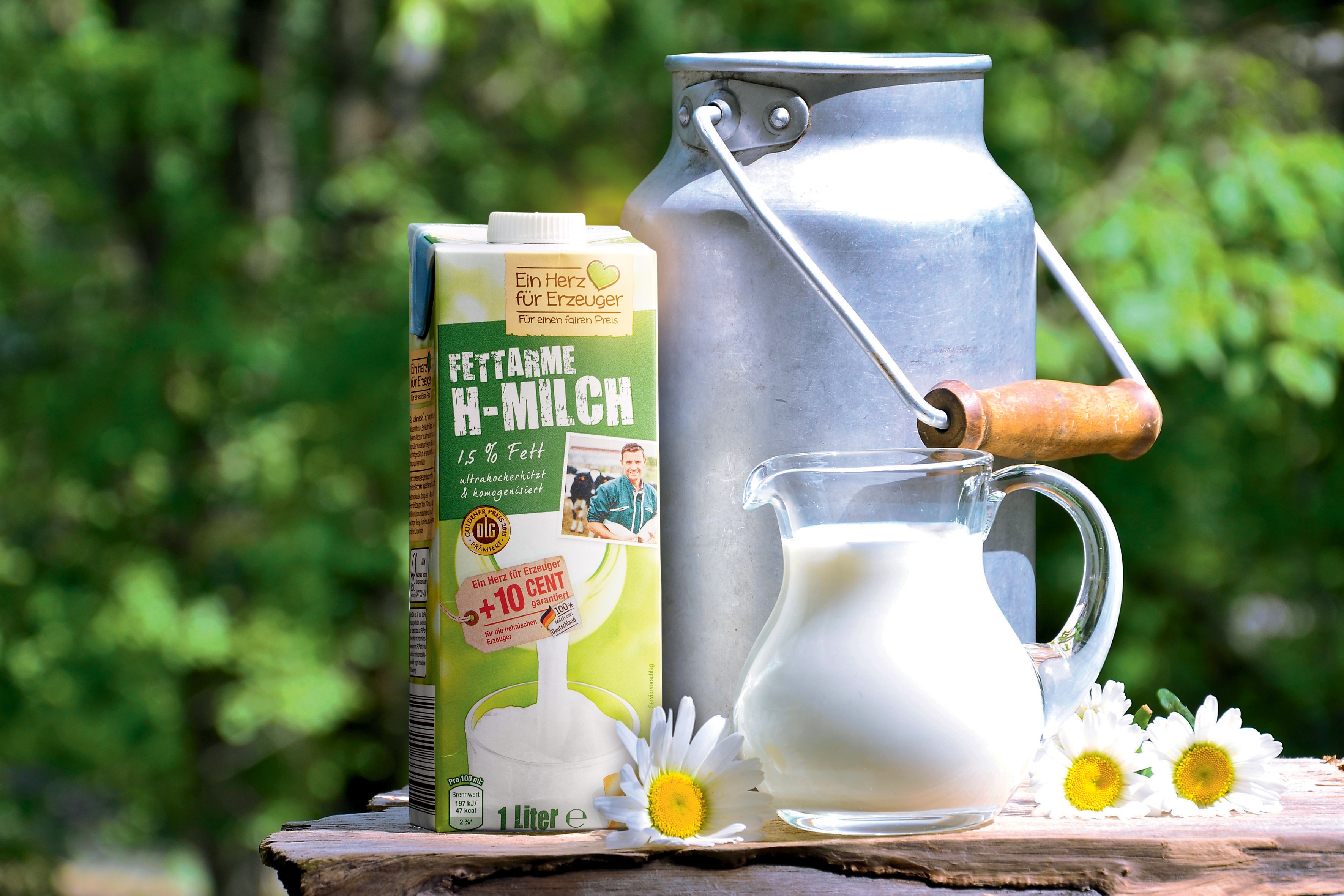 Netto fettarme H-Milch