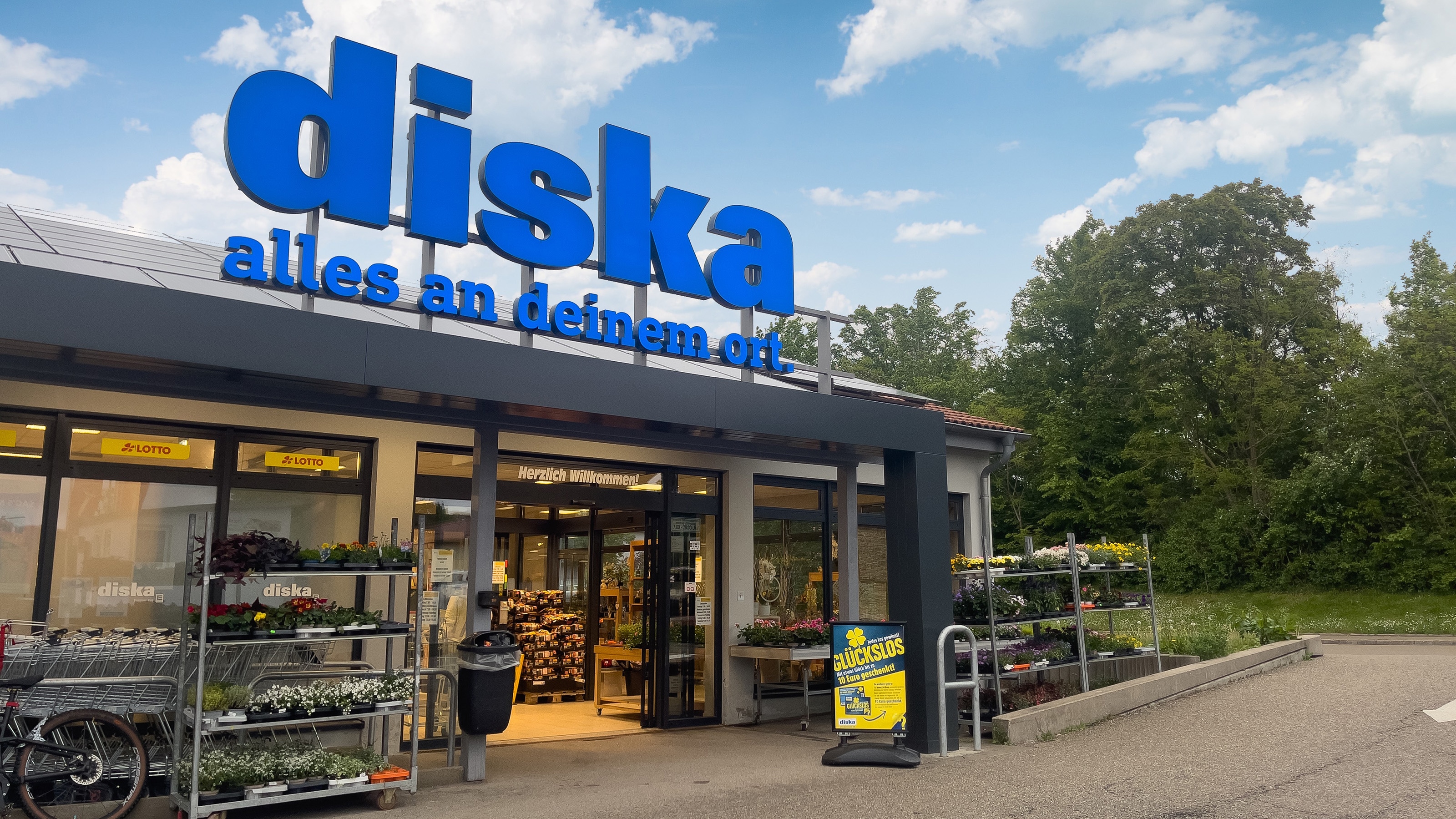 Marktansicht diska Schillingsfürst