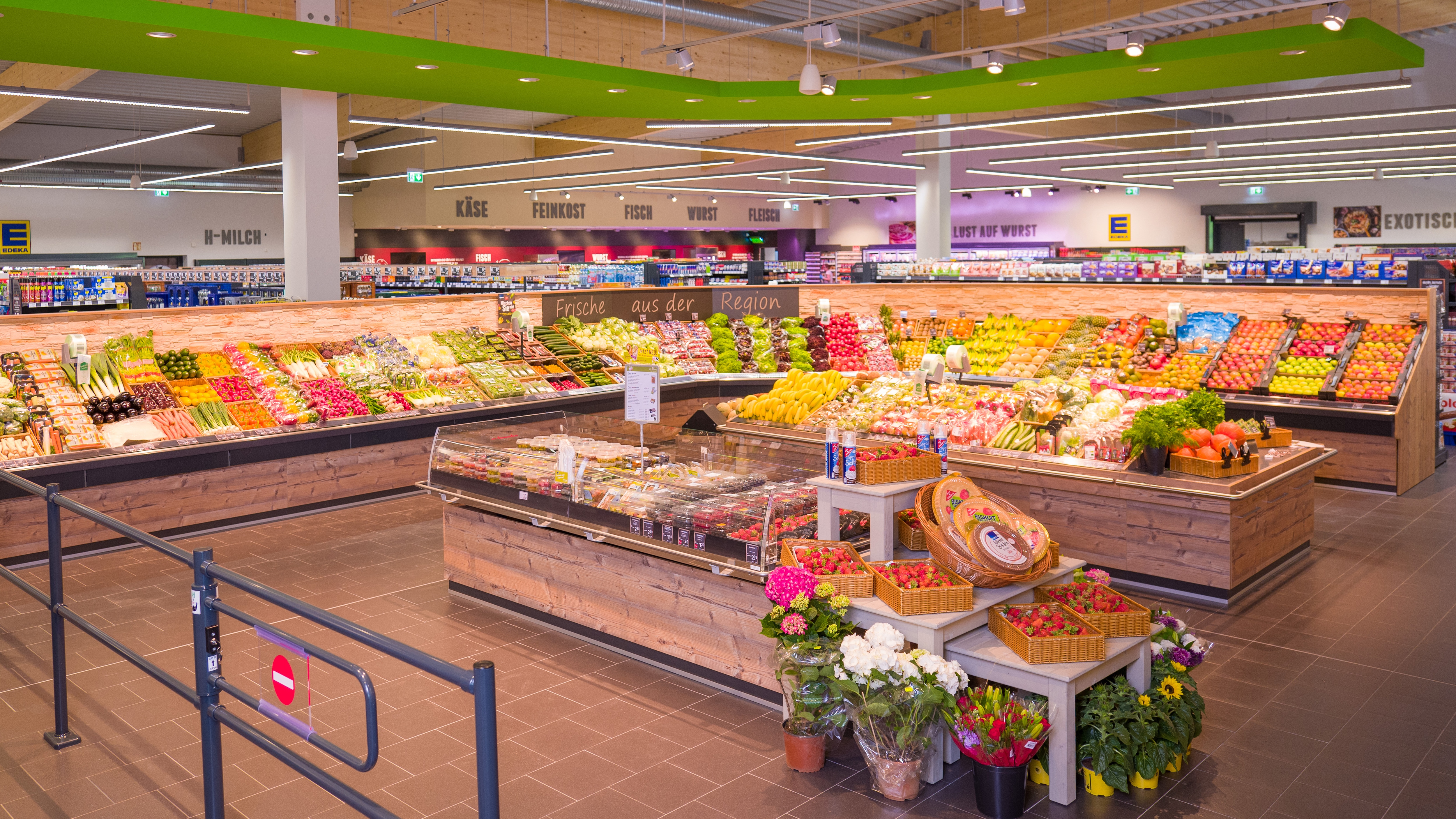 Ansicht Obsttheke