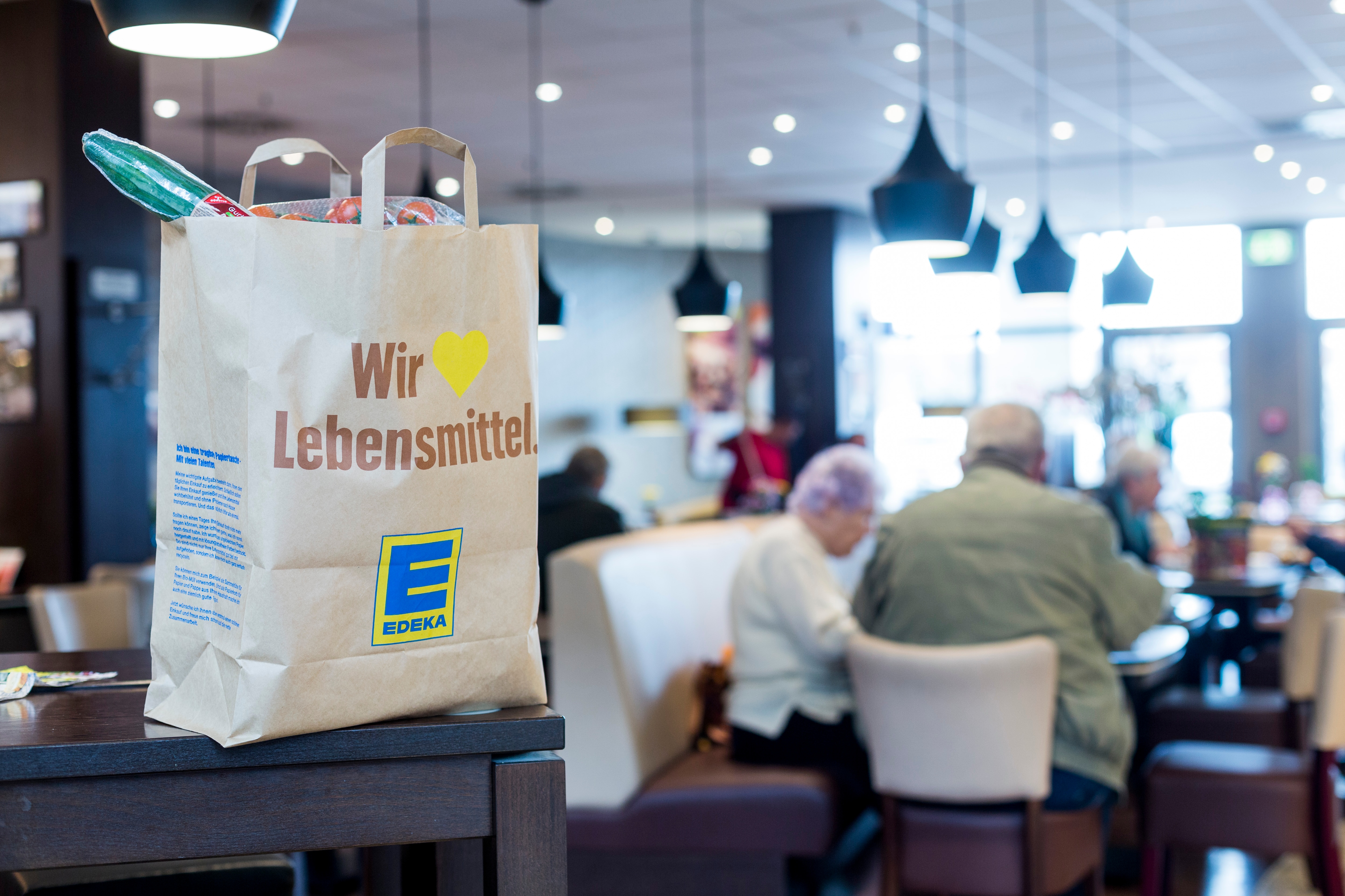 Wir lieben Lebensmittel Tütte